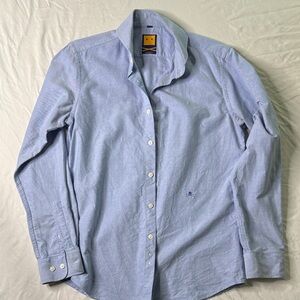 Stylish Light Blue Casual Button Down Shirt